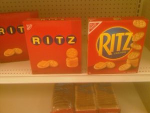 Kraft Foods has made branding for its premium RITZ crackers brand look more...store-brandy.